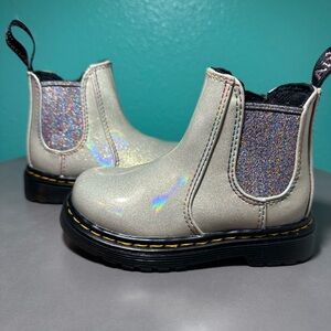 Toddler size 8 Sparkly Dr Martens